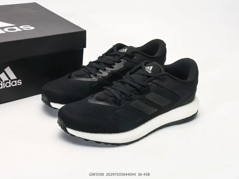 Adidas Sepatu Lari Bernapas Bantalan GW3500 #20297035044044