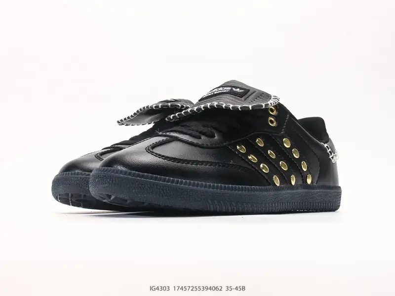 Adidas Originals Wb Pony Tonal Samba OG 阿迪达斯 桑巴舞系列绅士德训足球风百搭低帮休闲运动板鞋 IG4303 #17457255394062
