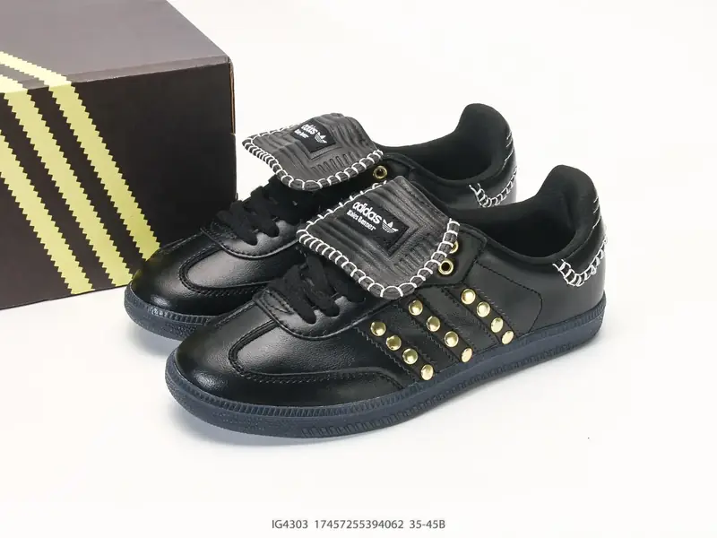 Adidas Originals Wb Pony Tonal Samba OG 阿迪达斯 桑巴舞系列绅士德训足球风百搭低帮休闲运动板鞋 IG4303 #17457255394062