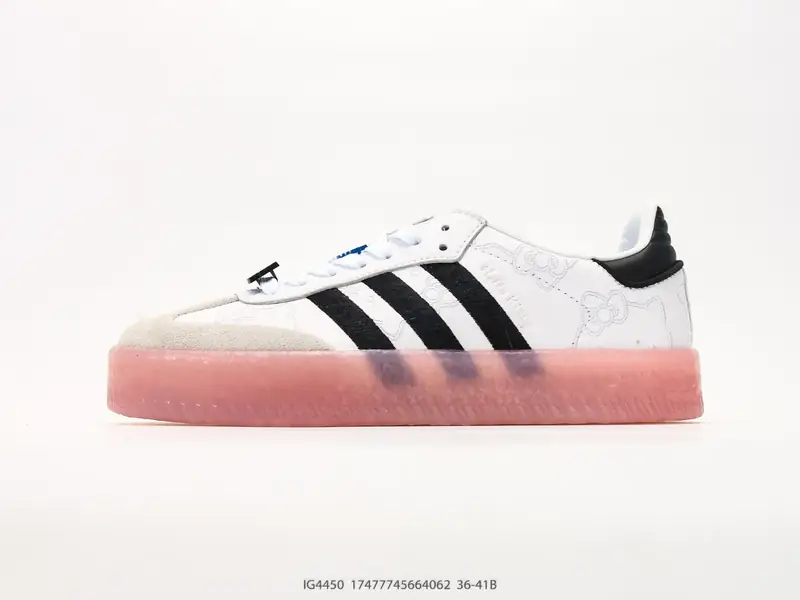 Adidas/阿迪达斯 HELLO KETTY 猫🐱男女款运动鞋 三叶草SAMBA VELENTINE 休闲鞋 德训鞋 复古板鞋经典运动鞋 IG4450 #17477745664062