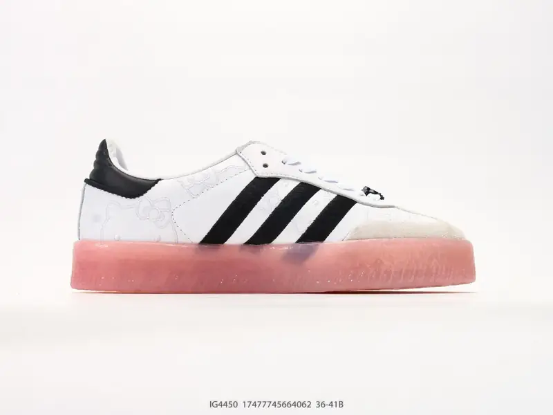Adidas/阿迪达斯 HELLO KETTY 猫🐱男女款运动鞋 三叶草SAMBA VELENTINE 休闲鞋 德训鞋 复古板鞋经典运动鞋 IG4450 #17477745664062