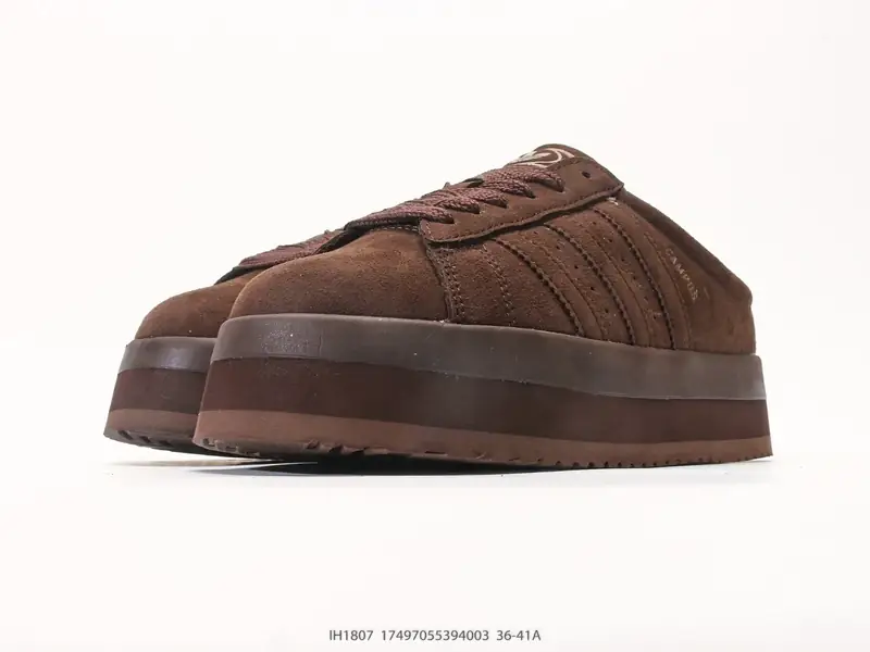 Adidas CAMPUS 00s WTR LO 百搭单品阿迪加绒半拖学院系列 面包风经典复古低帮百搭休闲运动板鞋 IH1807 #17497055394003