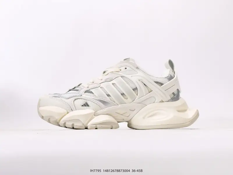 阿迪达斯Adidas XLG Runner Deluxe 跑步者豪华版系列低帮厚底增高老爹风复古缓震休闲运动慢跑鞋“黑暗灰反光” IH7795 #14812678873004