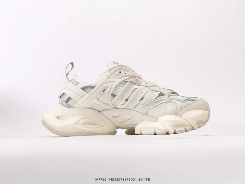 阿迪达斯Adidas XLG Runner Deluxe 跑步者豪华版系列低帮厚底增高老爹风复古缓震休闲运动慢跑鞋“黑暗灰反光” IH7795 #14812678873004