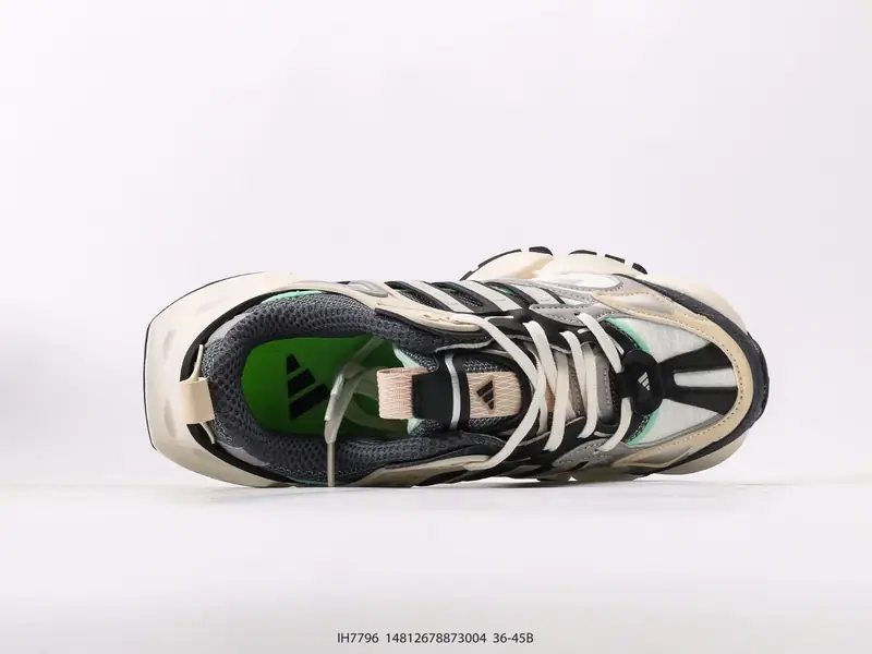 阿迪达斯Adidas XLG Runner Deluxe 跑步者豪华版系列低帮厚底增高老爹风复古缓震休闲运动慢跑鞋“黑暗灰反光” IH7796 #14812678873004