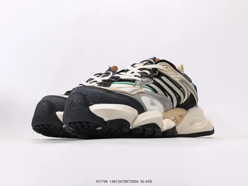 阿迪达斯Adidas XLG Runner Deluxe 跑步者豪华版系列低帮厚底增高老爹风复古缓震休闲运动慢跑鞋“黑暗灰反光” IH7796 #14812678873004