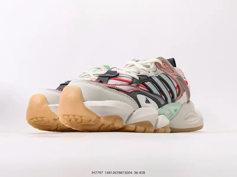 阿迪达斯Adidas XLG Runner Deluxe 跑步者豪华版系列低帮厚底增高老爹风复古缓震休闲运动慢跑鞋“黑暗灰反光” IH7797 #14812678873004