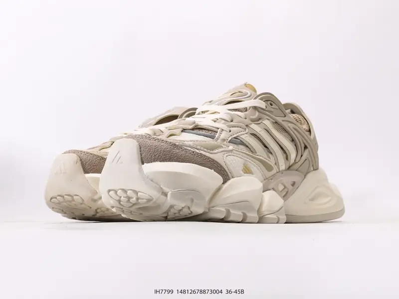 阿迪达斯Adidas XLG Runner Deluxe 跑步者豪华版系列低帮厚底增高老爹风复古缓震休闲运动慢跑鞋“黑暗灰反光” IH7799 #14812678873004