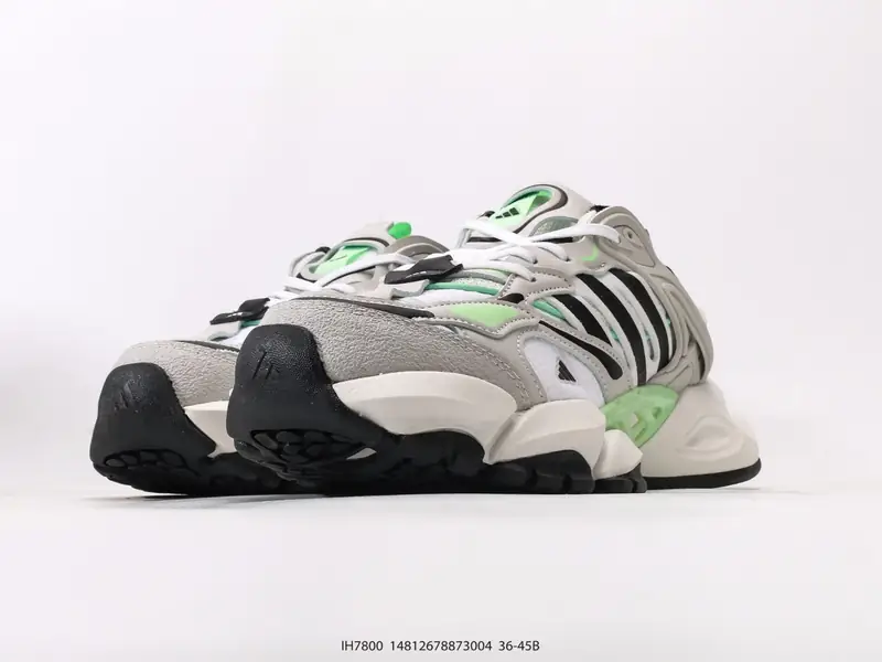 阿迪达斯Adidas XLG Runner Deluxe 跑步者豪华版系列低帮厚底增高老爹风复古缓震休闲运动慢跑鞋“黑暗灰反光” IH7800 #14812678873004