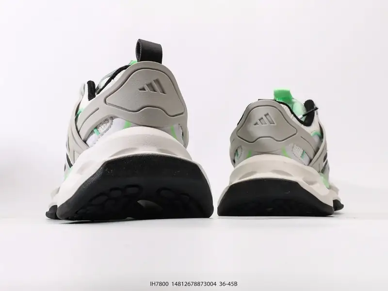 阿迪达斯Adidas XLG Runner Deluxe 跑步者豪华版系列低帮厚底增高老爹风复古缓震休闲运动慢跑鞋“黑暗灰反光” IH7800 #14812678873004