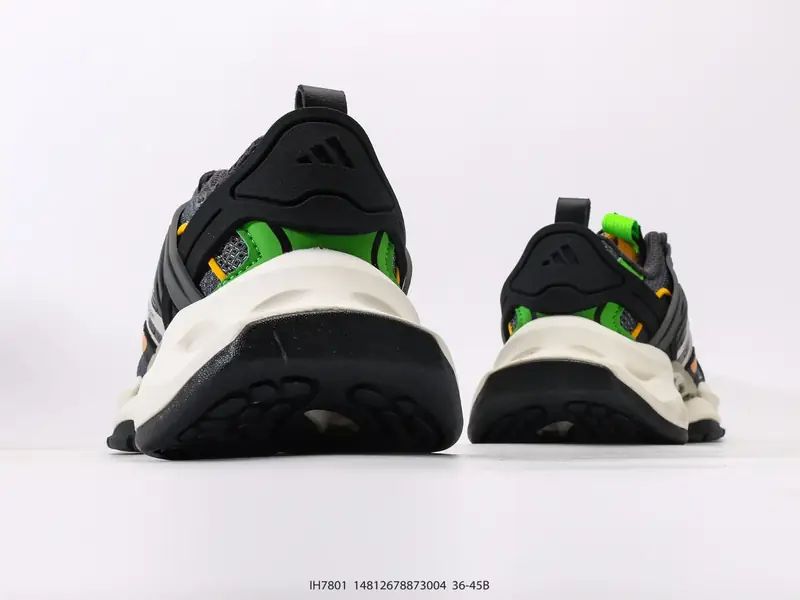 阿迪达斯Adidas XLG Runner Deluxe 跑步者豪华版系列低帮厚底增高老爹风复古缓震休闲运动慢跑鞋“黑暗灰反光” IH7801 #14812678873004