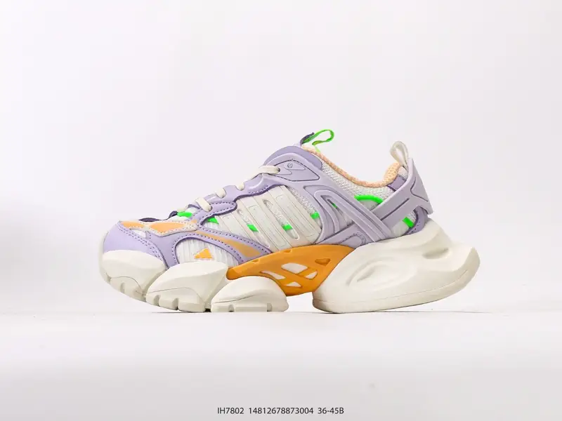 阿迪达斯Adidas XLG Runner Deluxe 跑步者豪华版系列低帮厚底增高老爹风复古缓震休闲运动慢跑鞋“黑暗灰反光” IH7802 #14812678873004