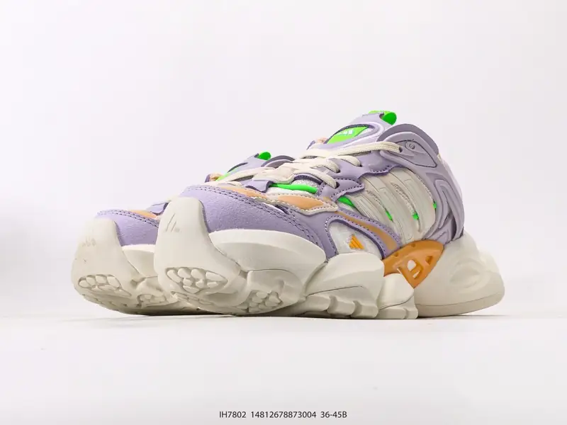 阿迪达斯Adidas XLG Runner Deluxe 跑步者豪华版系列低帮厚底增高老爹风复古缓震休闲运动慢跑鞋“黑暗灰反光” IH7802 #14812678873004