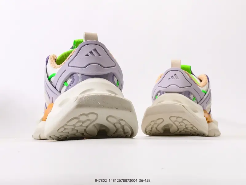 阿迪达斯Adidas XLG Runner Deluxe 跑步者豪华版系列低帮厚底增高老爹风复古缓震休闲运动慢跑鞋“黑暗灰反光” IH7802 #14812678873004