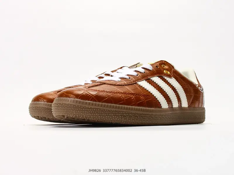 Adidas Originals Wb Pony Tonal Samba OG 阿迪达斯 桑巴舞系列绅士德训足球风百搭低帮休闲运动板鞋 JH9826 #33777765834002