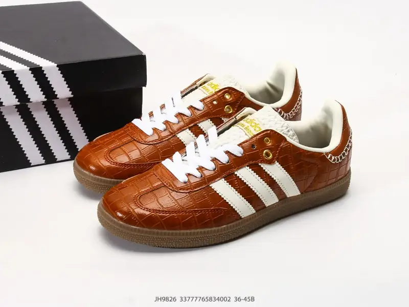 Adidas Originals Wb Pony Tonal Samba OG 阿迪达斯 桑巴舞系列绅士德训足球风百搭低帮休闲运动板鞋 JH9826 #33777765834002