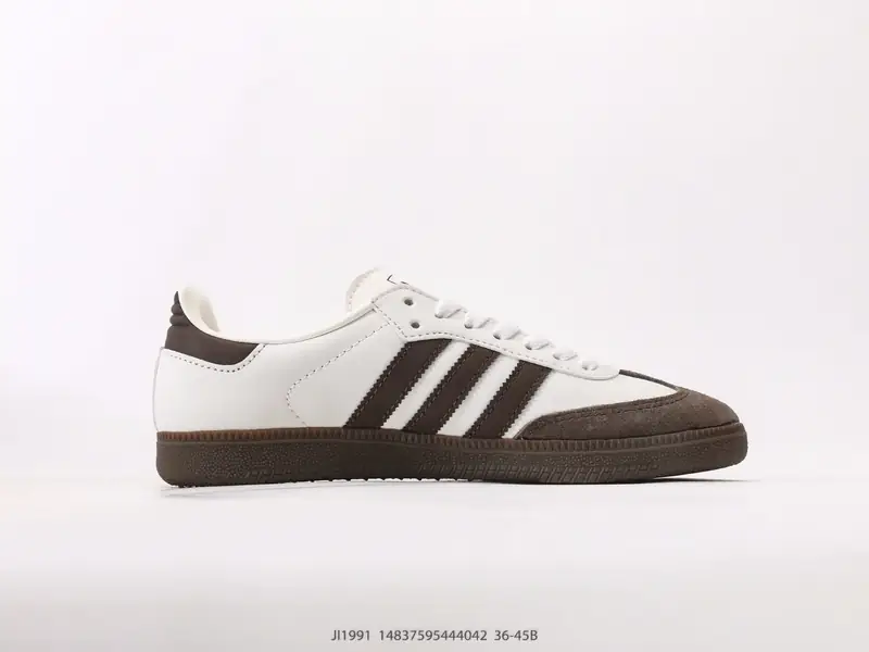 阿迪达斯Adidas Originals Samba 桑巴舞系列阿迪达斯 三叶草 绅士德训足球风百搭低帮休闲运动板鞋 JI1991 #14837595444042
