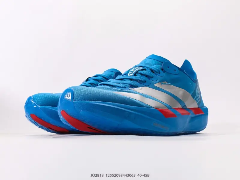 阿迪达斯Ad Adizero Adios Pro4 竞训跑步鞋 搭配ENERGYRODS 2.0真碳柱，每一步都动力满满 JQ2818 #12552098443063