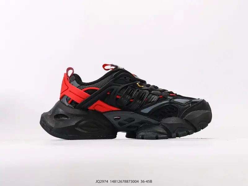 阿迪达斯Adidas XLG Runner Deluxe 跑步者豪华版系列低帮厚底增高老爹风复古缓震休闲运动慢跑鞋“黑暗灰反光” JQ2974 #14812678873004