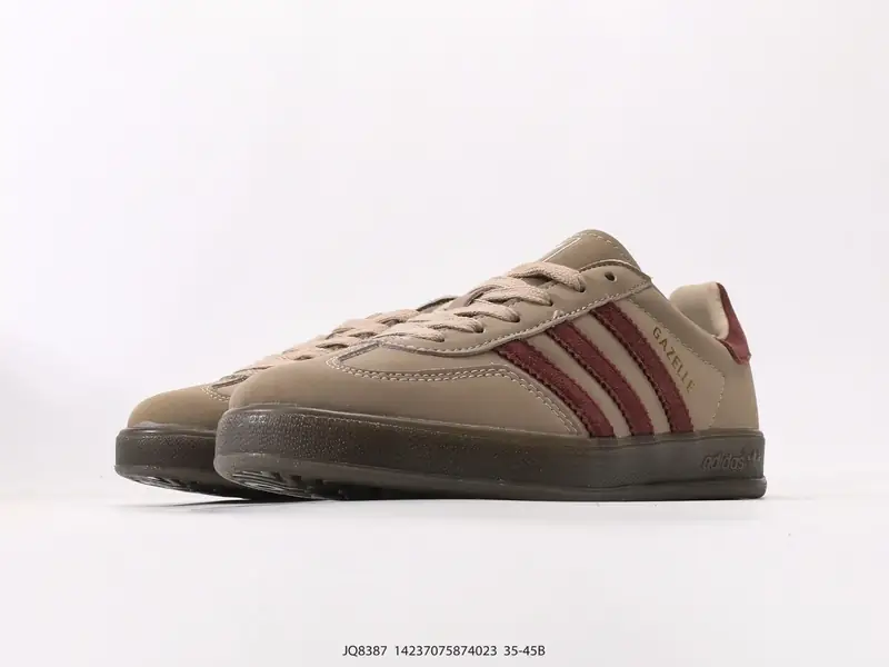 阿迪达斯Adidas Originals Gazelle Indoor 三叶草复古休闲防滑耐磨低帮板鞋 JQ8387 #14237075874023