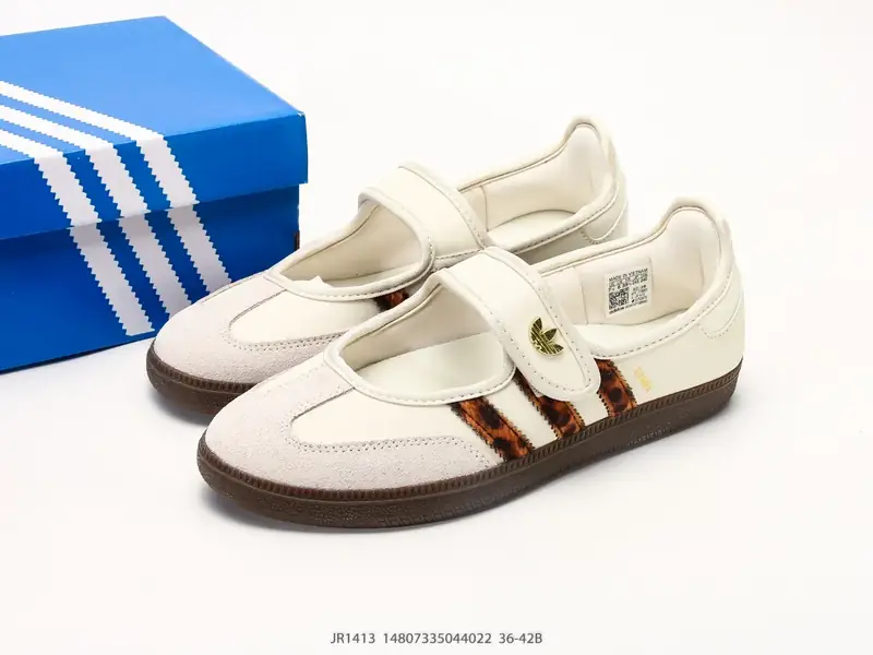 Adidas Samba Jane 阿迪达斯 玛丽珍款 板鞋懒人一脚蹬运动鞋 JR1413 #14807335044022