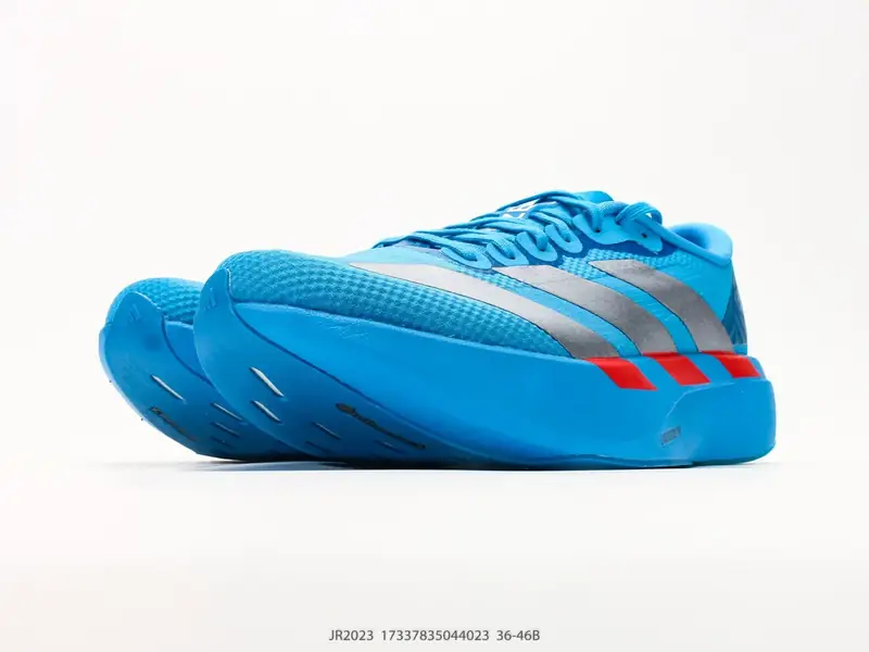 阿迪达斯 Ad Adizero Evo SL 阿迪超轻透气缓震跑鞋 #以令人难以置信的138克重量，刷新了跑鞋轻量化的记录，阿迪在材料科学和 JR2023 #17337835044023