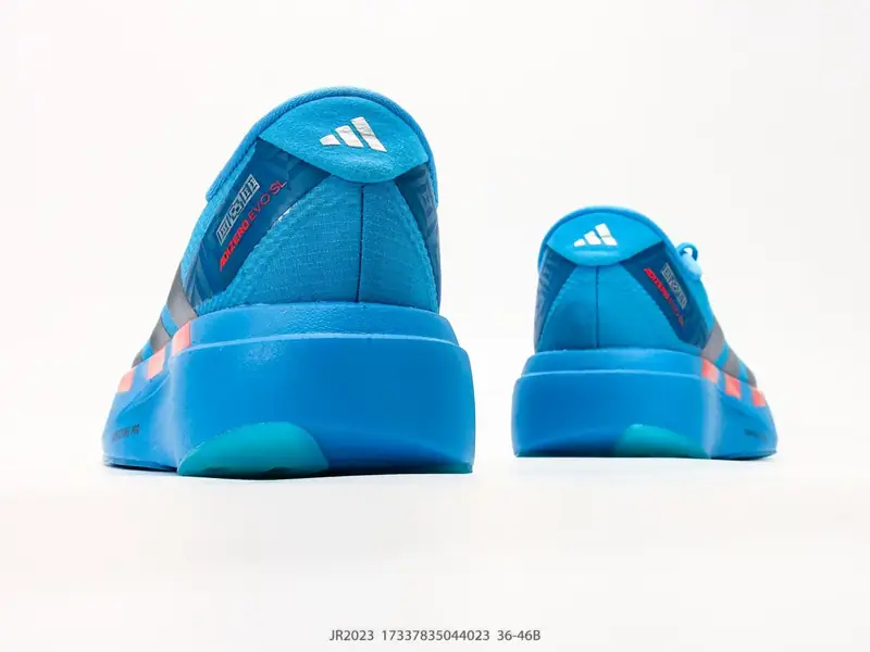 阿迪达斯 Ad Adizero Evo SL 阿迪超轻透气缓震跑鞋 #以令人难以置信的138克重量，刷新了跑鞋轻量化的记录，阿迪在材料科学和 JR2023 #17337835044023