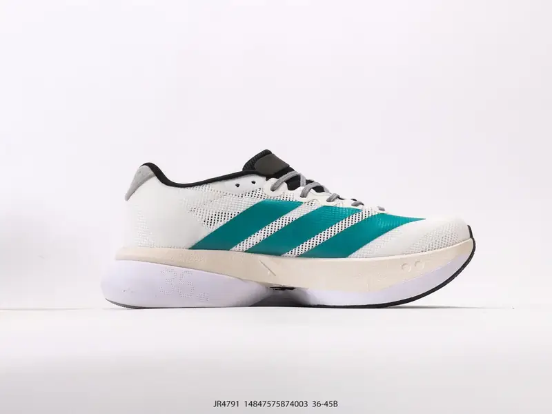 阿迪达斯didas Adizero BOSTON 13马拉松飞线贾卡轻质透气休闲运动跑步鞋 JR4791 #14847575874003