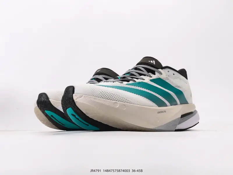 阿迪达斯didas Adizero BOSTON 13马拉松飞线贾卡轻质透气休闲运动跑步鞋 JR4791 #14847575874003
