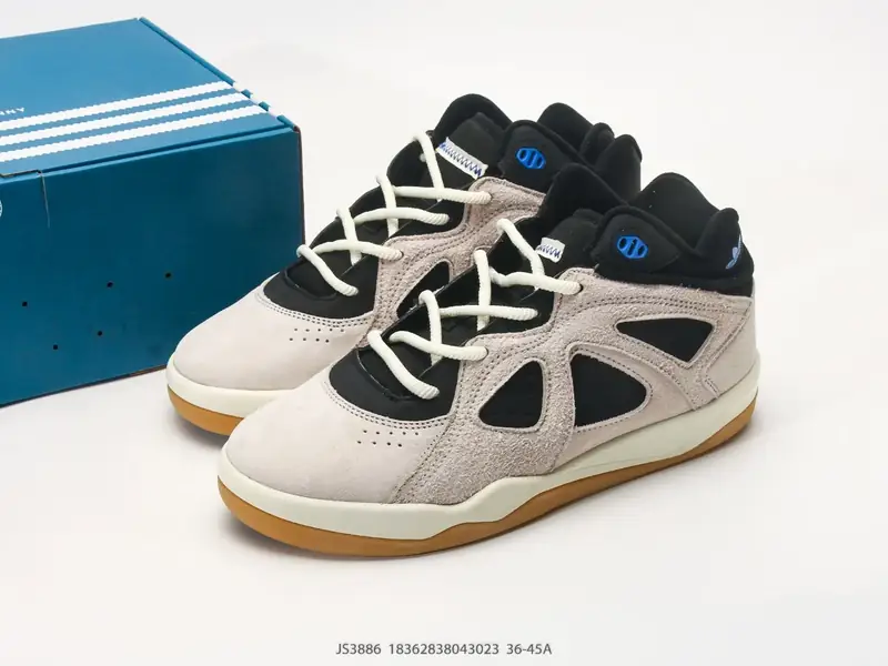 Adidas Zapatillas de baloncesto Retro Transpirable Colaboración JS3886 #18362838043023