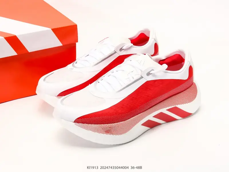 阿迪达斯 Adidas HYPERBOOST EDGE 爆米花缓震竞速训练跑鞋 一、产品基础信息 1. 型号全称：adidas HYPERBOOST EDGE 2. 定位：竞速训练跑鞋，兼顾日 KI1913 #20247435044004