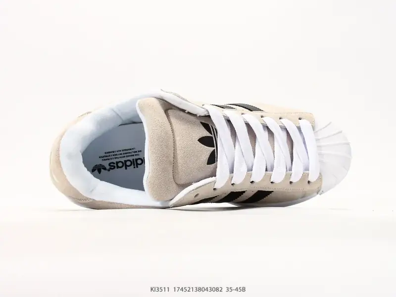 Adidas Superstar 2 ST 面包贝壳头鞋 3.0贝壳头低帮休闲板鞋 公司级版本 头层牛皮的胖版贝壳头 填充超饱满的面包鞋身 包裹感超棒 KI3511 #17452138043082