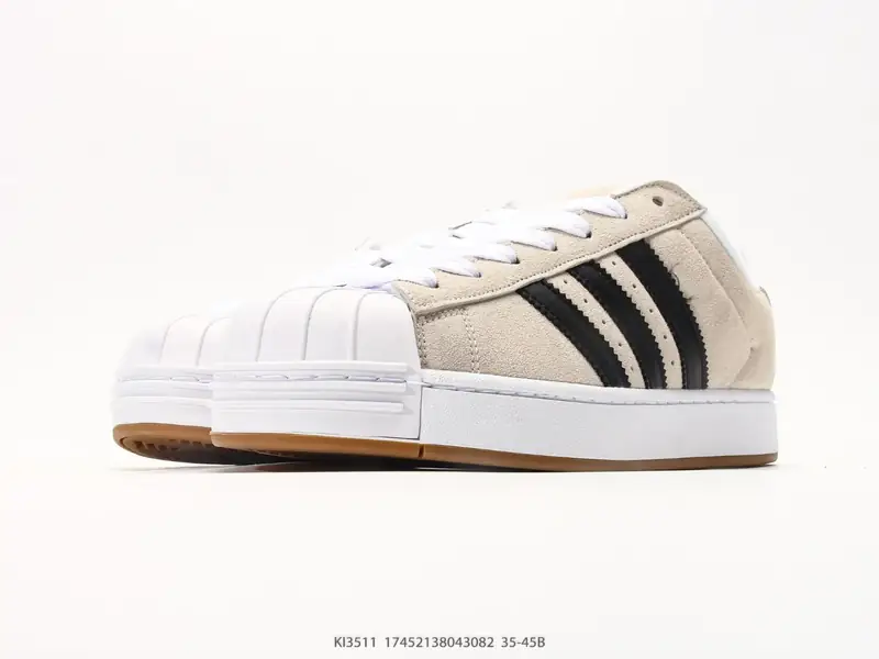 Adidas Superstar 2 ST 面包贝壳头鞋 3.0贝壳头低帮休闲板鞋 公司级版本 头层牛皮的胖版贝壳头 填充超饱满的面包鞋身 包裹感超棒 KI3511 #17452138043082