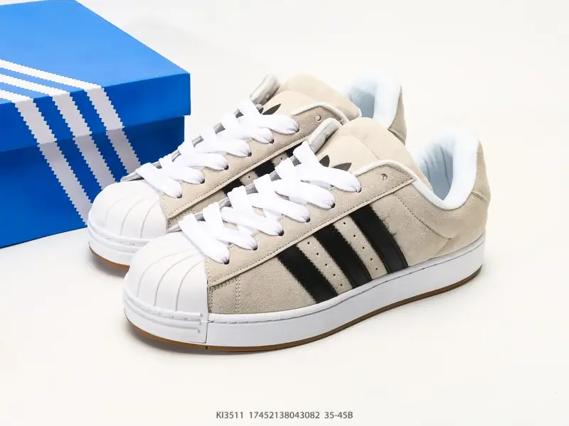 Adidas Superstar 2 ST 面包贝壳头鞋 3.0贝壳头低帮休闲板鞋 公司级版本 头层牛皮的胖版贝壳头 填充超饱满的面包鞋身 包裹感超棒 KI3511 #17452138043082