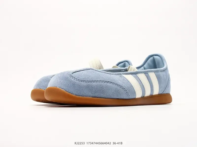 Adidas Barreda Mary Jane 舒适贴合 轻便平跟 阿迪达斯 低帮休闲玛丽珍鞋 KJ2253 #17347445664042