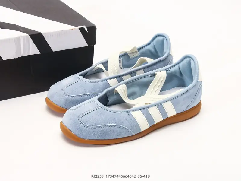 Adidas Barreda Mary Jane 舒适贴合 轻便平跟 阿迪达斯 低帮休闲玛丽珍鞋 KJ2253 #17347445664042