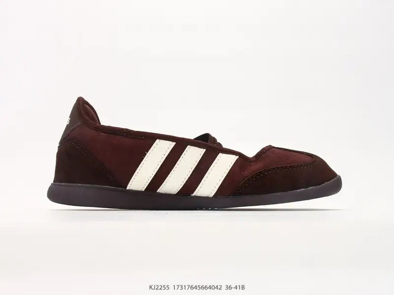 adidas BARREDA Mary Jane 舒适贴合 玛丽珍鞋 复古风玛丽珍鞋，通勤约会逛街都适合，红白拼色圆头搭碎花裙更有法式味道，松紧带穿脱省心，织物 KJ2255 #17317645664042