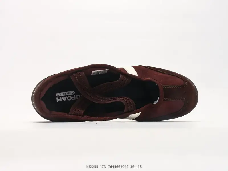 adidas BARREDA Mary Jane 舒适贴合 玛丽珍鞋 复古风玛丽珍鞋，通勤约会逛街都适合，红白拼色圆头搭碎花裙更有法式味道，松紧带穿脱省心，织物 KJ2255 #17317645664042