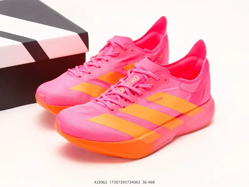阿迪达斯 Adidas Adizero Adios Pro 4 M马拉松飞线贾卡轻质透气休闲运动跑步鞋 KJ3062 #17307395734063