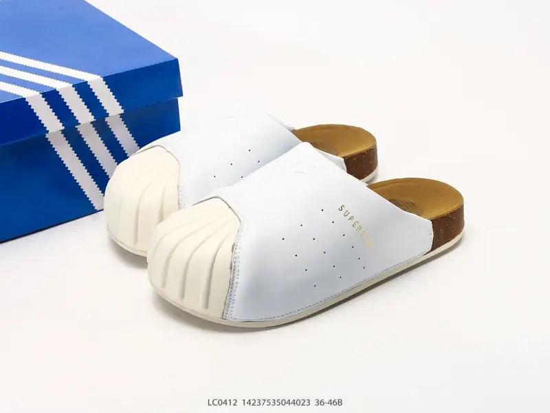 AD Originals Adimule Superstar 贝壳头舒适百搭包头穆勒拖鞋 保留Superstar LC0412 #14237535044023