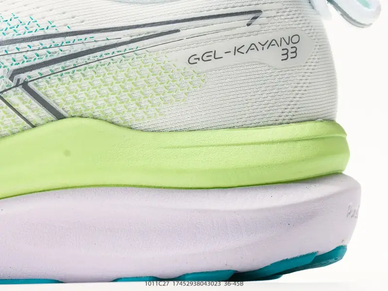 Asics Gel-Kayano 33 亚瑟士 低帮专业有氧超轻便运动跑步鞋 2026 年夏季新款支撑系跑鞋亚瑟士（asics）公路跑鞋26款 GEL-KAYANO 33 减震耐磨防滑网面透气运动鞋 1011C27 #17452938043023