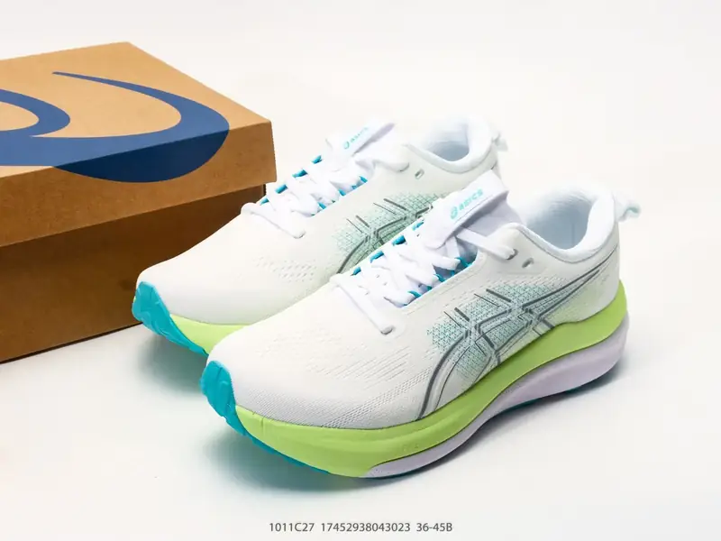 Asics Gel-Kayano 33 亚瑟士 低帮专业有氧超轻便运动跑步鞋 2026 年夏季新款支撑系跑鞋亚瑟士（asics）公路跑鞋26款 GEL-KAYANO 33 减震耐磨防滑网面透气运动鞋 1011C27 #17452938043023