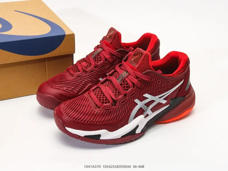 Asics Sportschuhe Atmungsaktiv Langlebig Niedrig 1041A370 #10542558393044