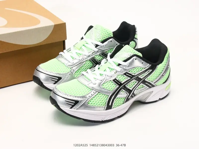 Asics Tiger GEL-1130 亚瑟士户外风低帮休闲运动跑步鞋 1202A507-100 #鞋款选用网眼与皮革相接，复古而富有层次感 1202A525 #14852138043003