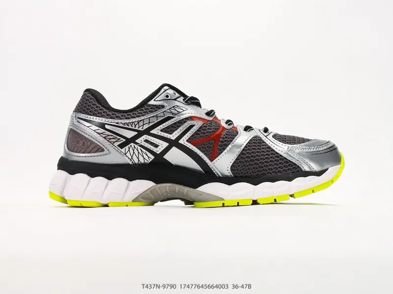 아식스 운동화 레트로 키높이 두꺼운 밑창 T437N-9790 #17477645664003