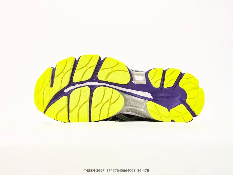 Asics Спортивная обувь Ретро Увеличенный Толстая подошва T485N-3697 #17477645664003