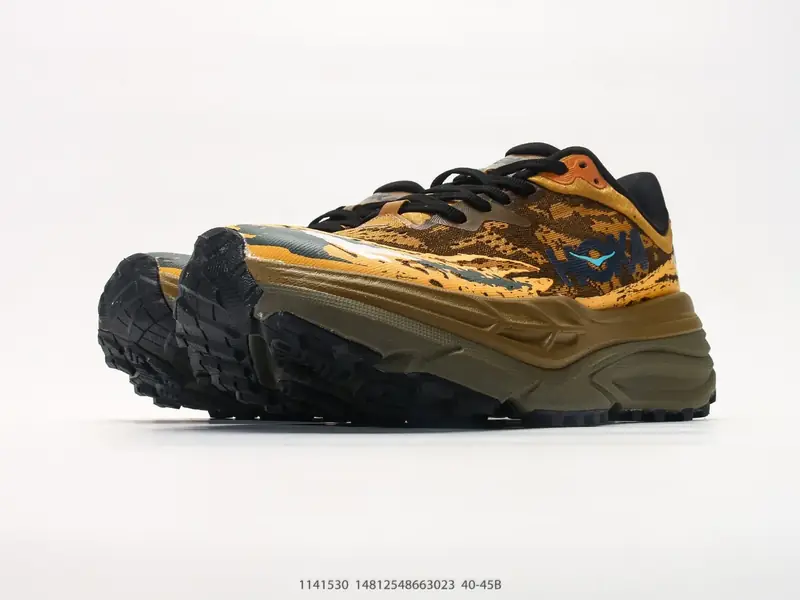 Hoka Sepatu Trail Running Bantalan Anti-Slip Low Top 1141530 #14812548663023