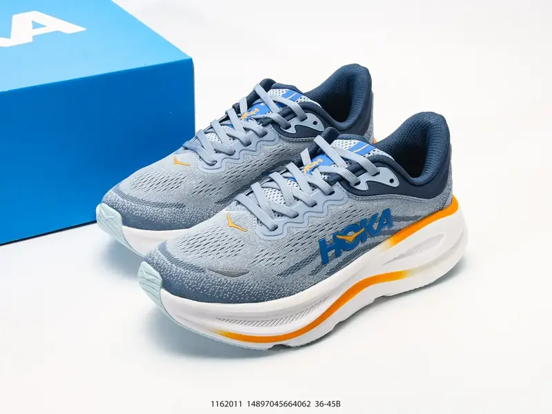 Hoka Sepatu Kasual Anti-Slip Tahan Lama Low Top 1162011 #14897045664062