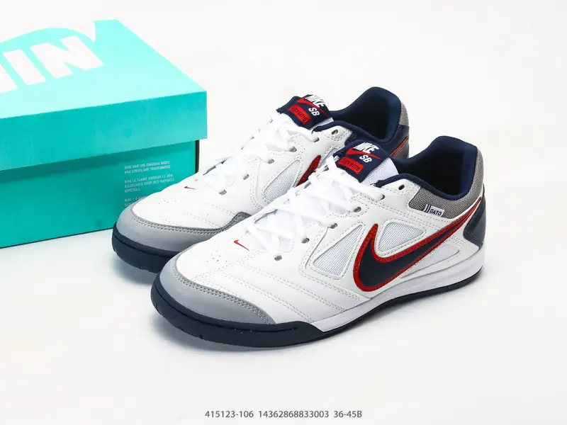 Nike Freizeitschuhe Atmungsaktiv Gedämpft Niedrig 415123-106 #14362868833003