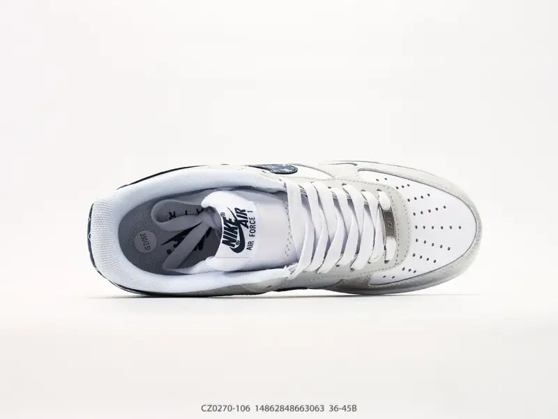 耐克 Nike Air Force 1 '07 空军一号含气垫 低帮百搭厚底增高休闲运动板鞋 CZ0270-106 #14862848663063